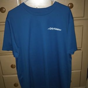 New Balance Blue Fitness Shirt, Mesh Polyester Men